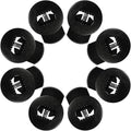 Glove Locks, 8-Pack Baseball/Softball Glove Lace Locks – Vibrant Colors, No Retie Knots, Spring-Lock Tech, Durable Design.