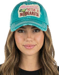 Funky Junque Distressed Vintage Baseball Cap - Embroidered Patch Women's Hat - Holiday, Lifestyle & Patriotic Designs