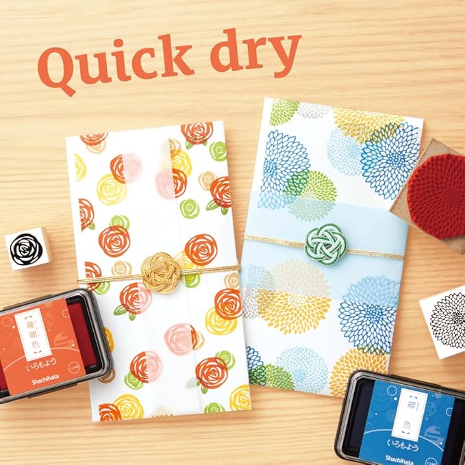 IROMOYO Stamp PAD, Traditional Japanese Ink Colour, Oil-Based Ink pad - Image 3
