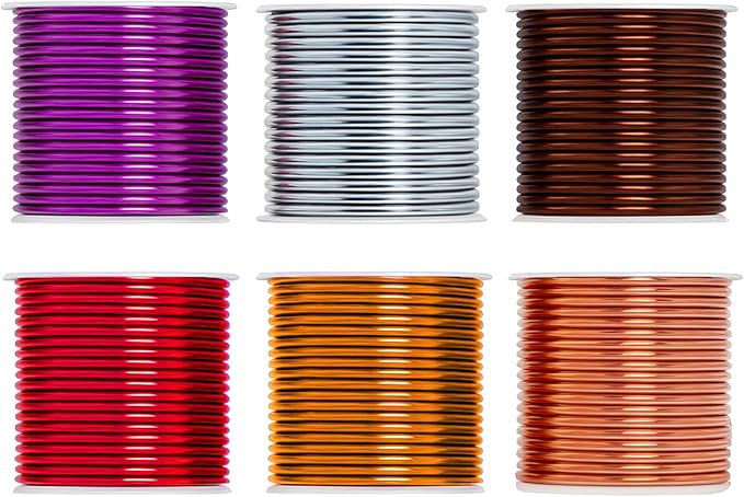 Mandala Crafts 14 Gauge Anodized Aluminum Craft Wire by MandalaCrafts