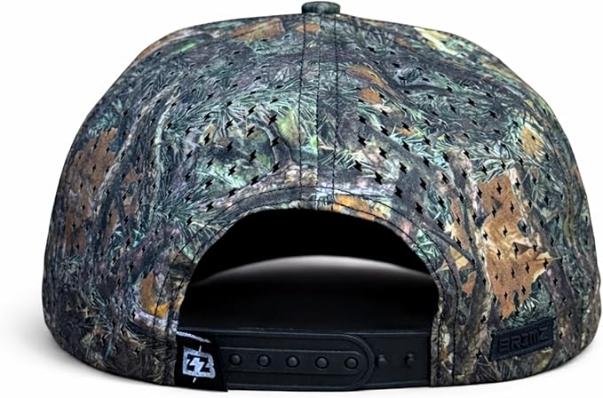 BRIMZ Outdoor Performance Hat - Water & Sweat Resistant Hats - Breathable & Moisture-Wicking Snapback