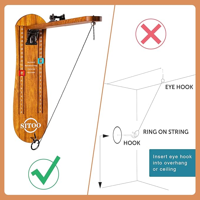 Ring Toss Game for Adults, Outdoors Games, Hook and Ring Game - Image 7