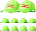 10 Pack of Blank Trucker Hat Bulk Men and Women Hats Bulk DIY Graffiti Mesh Hat Hot Stamping Hats