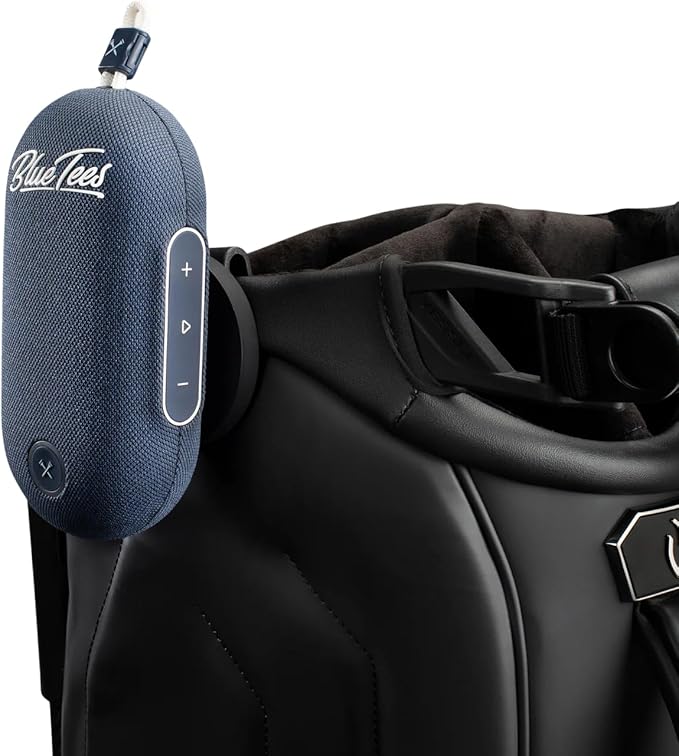 Magnetic Golf Landing Pad - Magnetic Golf Bag Clip for Quick and Easy Use of Golf Gear & Accessories - Record Golf Swing Cell Phone Holder - Works with Any Golf Bag