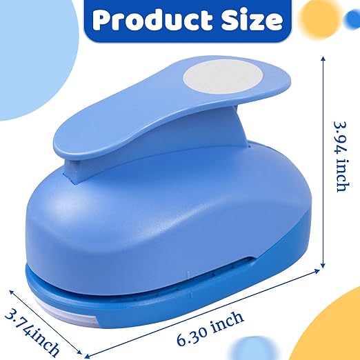 Paper Punch, 3 inch Circle Hole Punches, Circle Paper Puncher, Large CirclePunch - Image 5