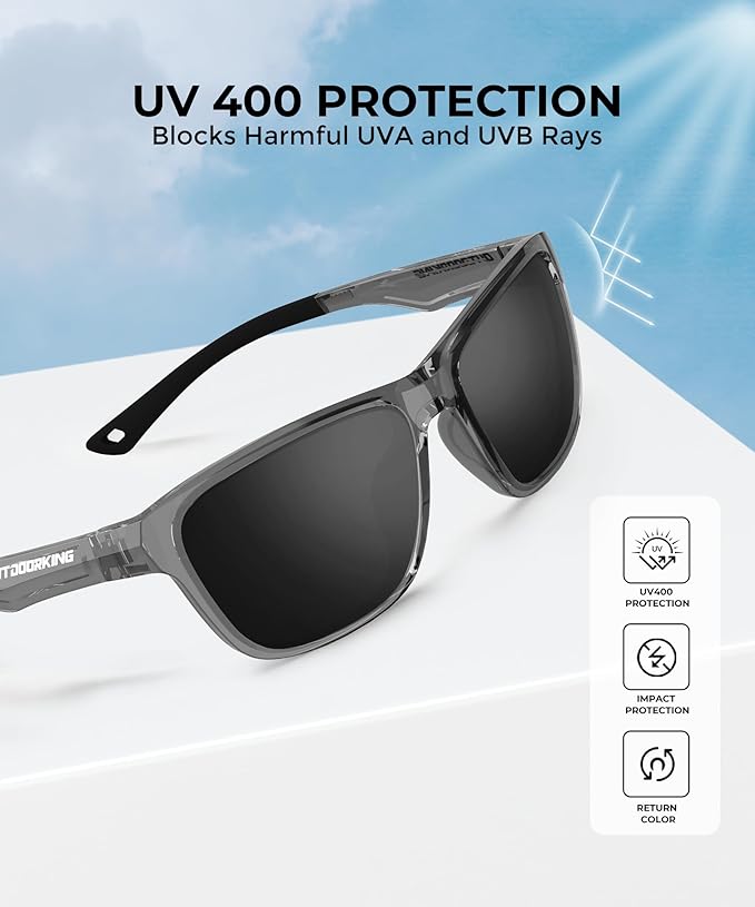 Polarized Running Sunglasses for Women Mens Sun Glasses for Cycling Fishing Driving Golf UV Protection