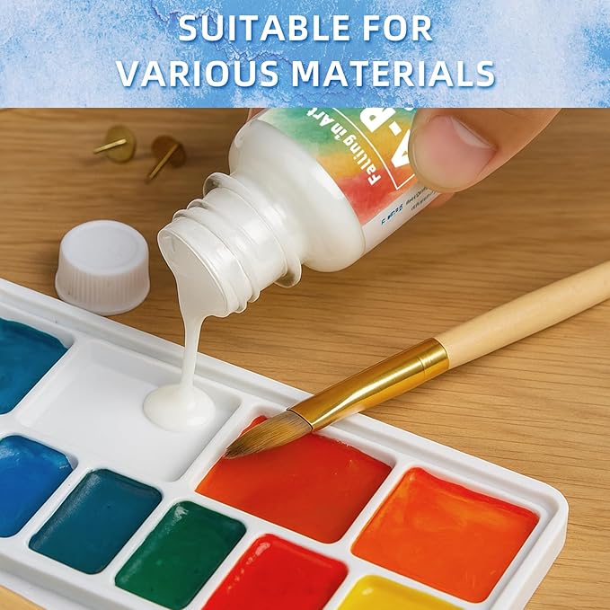 Falling in Art Watercolor Medium, Art Masking Fluid - Image 5