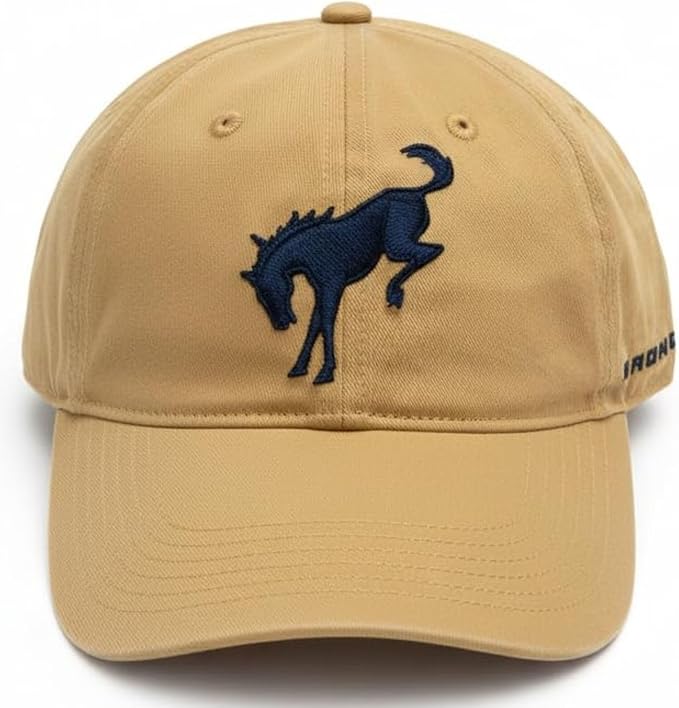 Ford Bronco Hat – Officially Licensed Adjustable Baseball Cap with Embroidered Logo – 5 Colors by Ford Motor Company