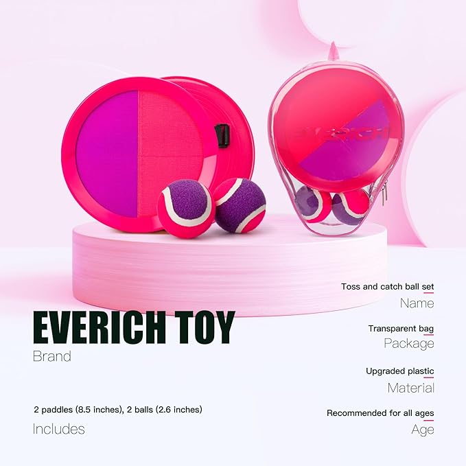 EVERICH Upgraded Toss and Catch Ball Game Set - Image 2