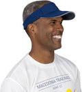 TrailHeads Sun Visor Hat for Men - Recycled Golf Visors for Men - Mens Running Visor for Tennis, Sports, Workouts