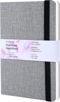 tumuarta Watercolor Sketchbook, 140 LB, 100% Cotton Paper, Cold Press, 24 Sheets by tumuarta