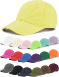 Zando Unisex Classic Baseball Caps Adjustable Sports Hats Outdoors Cotton Baseball Hat Cute Preppy Hat Golf Running Dad Hat