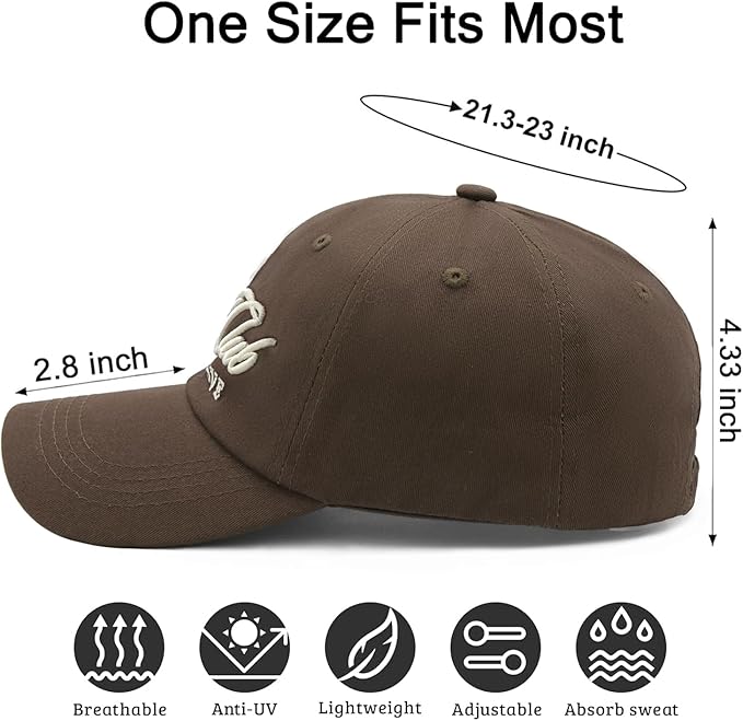 Waldeal Mom Dad Hats for Women Men, Adjustable Cotton Baseball Cap, Mother's Day for New Moms Dads Parents