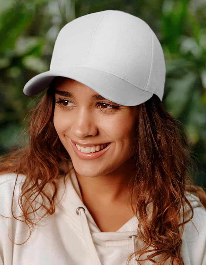Edoneery Men Women Baseball Cap-Low Profile Adjustable Washed Cotton Golf Dad Hat