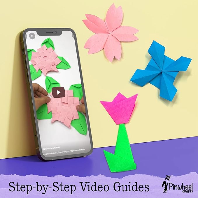 Pinwheel Crafts Origami Papers Kit - Image 9