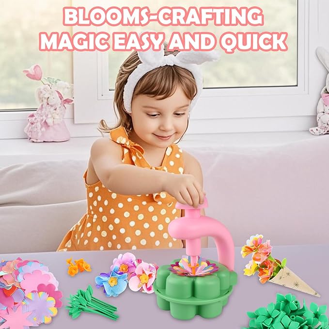 Fabric Flower Bouquets Toys, DIY Craft Kits Toys - Image 5