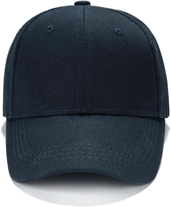 Edoneery Baseball Cap for Kids-Adjustable Washed Cotton Golf Toddler Hat for Boys & Girls