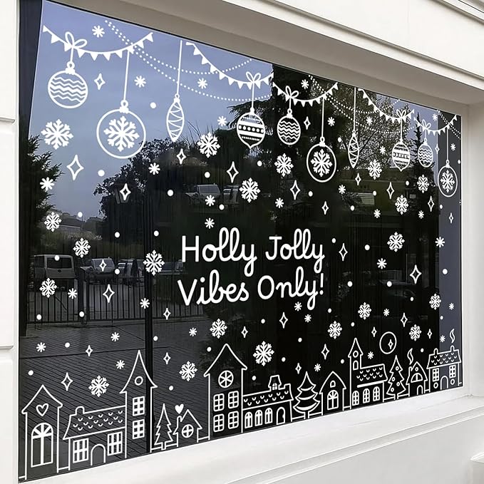 Christmas Stencils for Window Glass Large Christmas Stencils for Crafts - Image 4