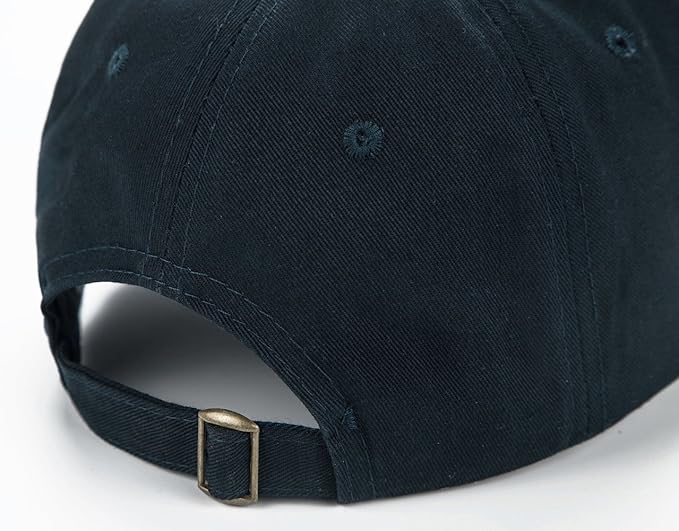 Edoneery Baseball Cap for Kids-Adjustable Washed Cotton Golf Toddler Hat for Boys & Girls