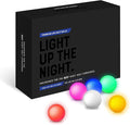 Premium LED Night Golf Balls - Set of 6 - Ultra Bright Glow for Enhanced Nighttime Play, Durable Light-Up Golf Balls for Evening Games, USA Owned Business