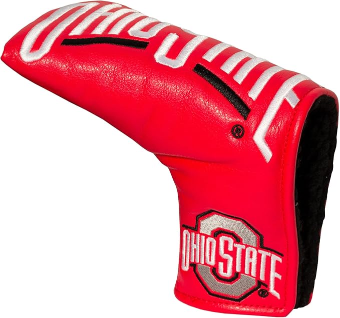 Team Golf NCAA Golf Club Vintage Blade Putter Headcover, Form Fitting Design, Fits Scotty Cameron, Taylormade, Odyssey, Titleist, Ping, Callaway