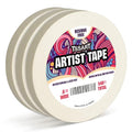 3 Pack White Artist Tape by TSSART