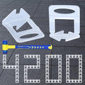 Tile Leveling System Clips Spacers Tile Leveler Clips DIY Tile Leveler Spacers by Jauyas