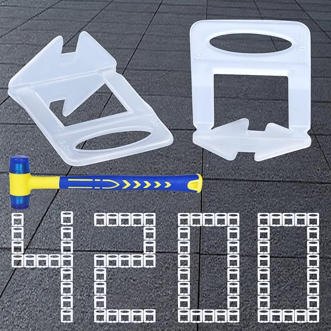 Tile Leveling System Clips Spacers Tile Leveler Clips DIY Tile Leveler Spacers by Jauyas
