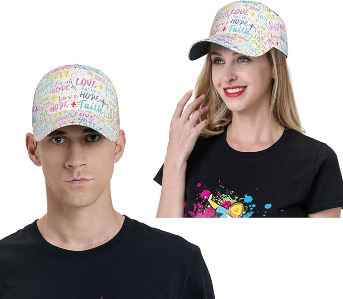 Jesus Baseball Cap Christian Trucker Hat Easter Hats Religion Snapback Cap Adjustable for Women Men