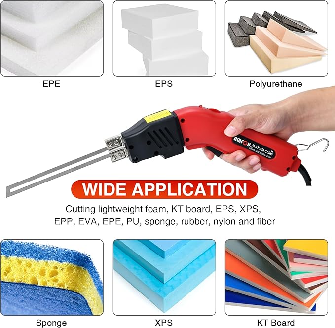 Foam Cutter Electric Hot Knife Styrofoam Cutter Foam Cutting Tool Hot Knife - Image 7