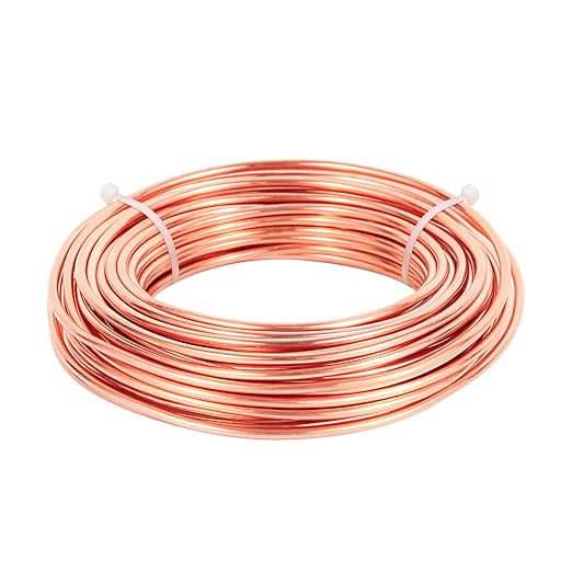 8 Gauge3.2 mm 6.5 feet 5 oz 99.9% Dead Soft Copper Wire by ichenbao