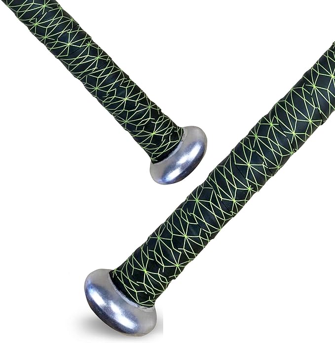 ALIEN PROS Bat Grip Tape for Baseball (2 Grips/4 Grips) – 1.1 mm Precut and Pro Feel Bat Tape – Replacement for Old Baseball bat Grip – Wrap Your Bat for an Epic Home Run (2 Grips/4 Grips)
