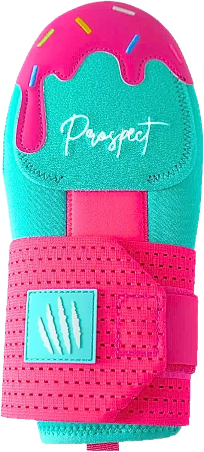 Baseball Sliding Mitt - Youth and Adult Sizes - Drippy Accessory Gingerbread Man, Ice Cream, Miami Color, Left & Right Hands, Hand and Wrist Protection