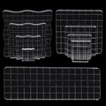 10Pcs Clear Acrylic Stamp Blocks Set, Acrylic Stamping Blocks Tools Clear Stamps by QIMOO