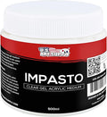 U.S. Art Supply Impasto Clear Acrylic Gel Medium by USArtSupply
