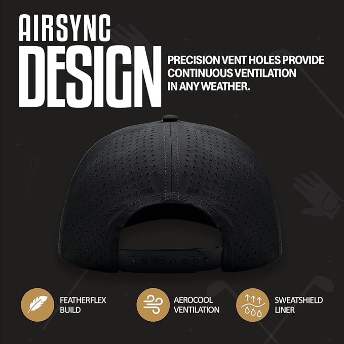 Curves & Clubs Titties Golf Hat - Funny Golf Hat, Titties Hat - Funny American Hat - One-Size-Fits-All - Men's Gifts