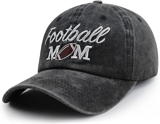 Funny Embroidered Baseball Mom Baseball Cap for Women, Adjustable Cotton Sun Hat for Mama Grandma