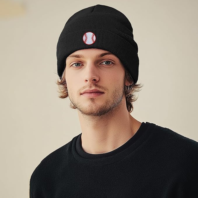 Sport Beanie Baseball Basketball Hockey Gifts for Players and Lovers Men Women