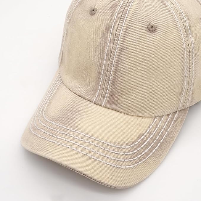 Baseball Cap Vintage Washed Hats Distressed Trucker Hat for Women Men