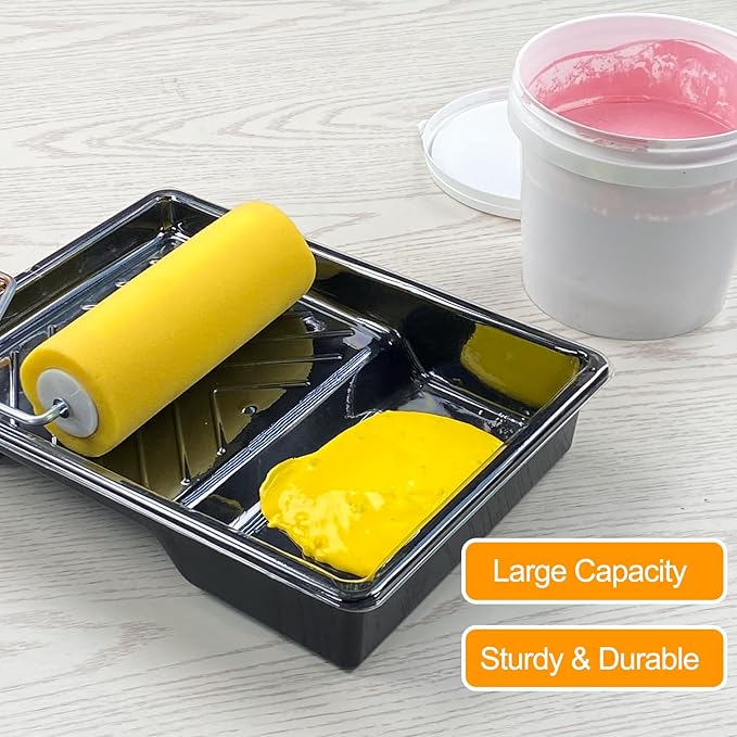 Great Andrew 12 Pack Paint Tray Liners 7 Inch, Paint Roller Trays, Paint Pan - Image 4