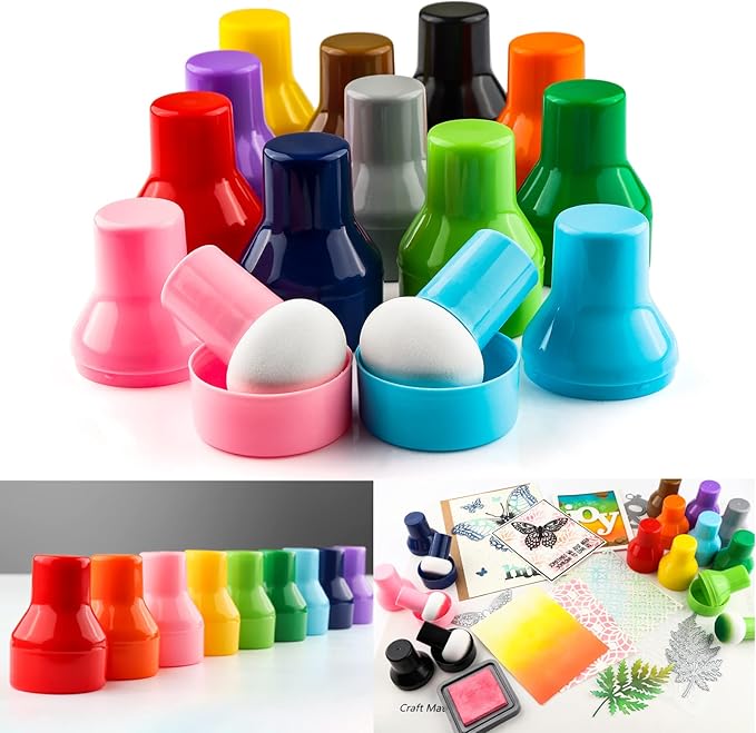 12PCS / Sets Ink Applicator by CYFUNDESIGN