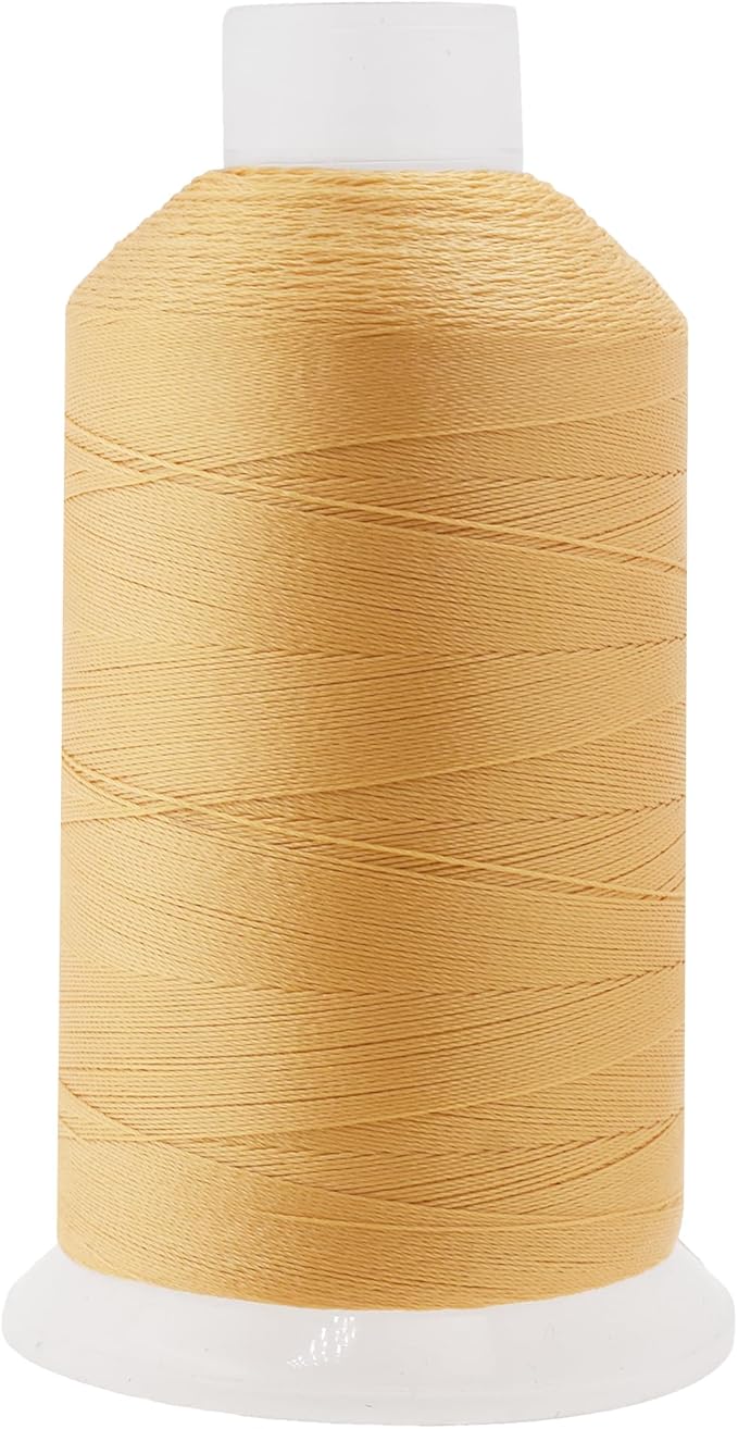 Mandala Crafts Blonde Heavy Duty Thread -1500 Yds Tex 90 Thread by MandalaCrafts