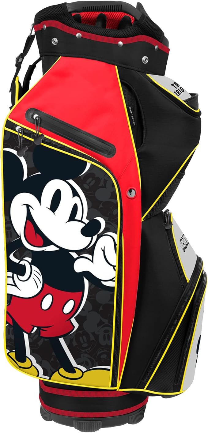 Team Effort Bucket III Cooler Cart Golf Bag Disney Studios