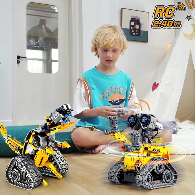 HOGOKIDS Robot Building Toys for Kids - 5 in 1 Remote & APP Controlled Building - Image 6