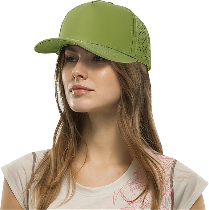HH HOFNEN Quick Dry Baseball Cap Mesh Snapback Hat Sun and Rain Protection Golf Ball Cap for Men Women