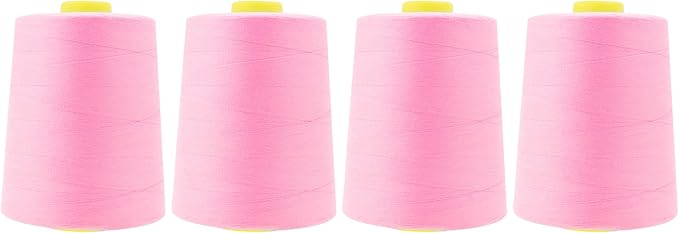Mandala Crafts 4 Pack of Serger Threads Cones Spools by MandalaCrafts
