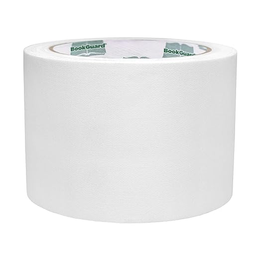 BookGuard 3 inch Premium Bookbinding Repair Cloth Tape, 15 Yard Roll by ChromaLabel