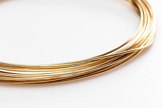 20 Gauge, Jeweler's Brass Wire, Dead Soft, CDA #260-1OZ by CRAFT WIRE - Image 5