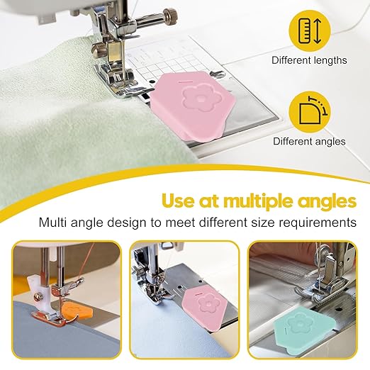 3 Pcs Magnetic Seam Guide for Sewing Machine, 2025 Multifunctional Polygonal - Image 6