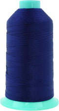 Mandala Crafts Bonded Nylon Thread Dark Blue Heavy Duty Sewing Threads by MandalaCrafts